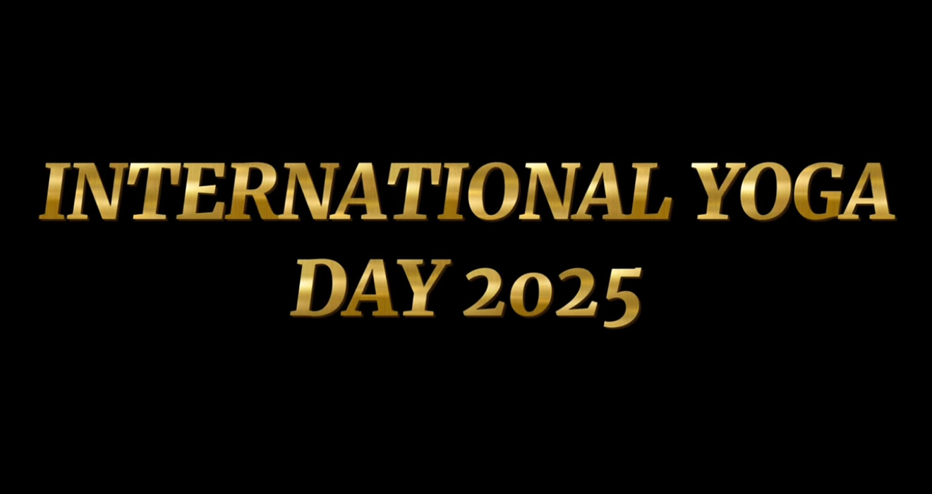 International Yoga day celebration